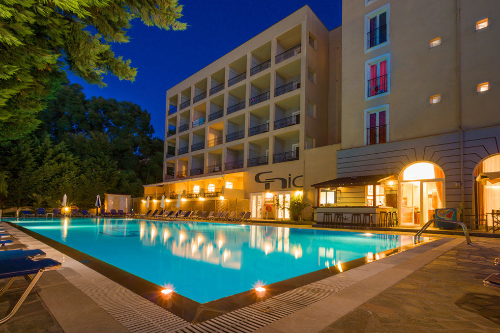 Corfu Hellinis Hotel Kanoni  Exterior foto