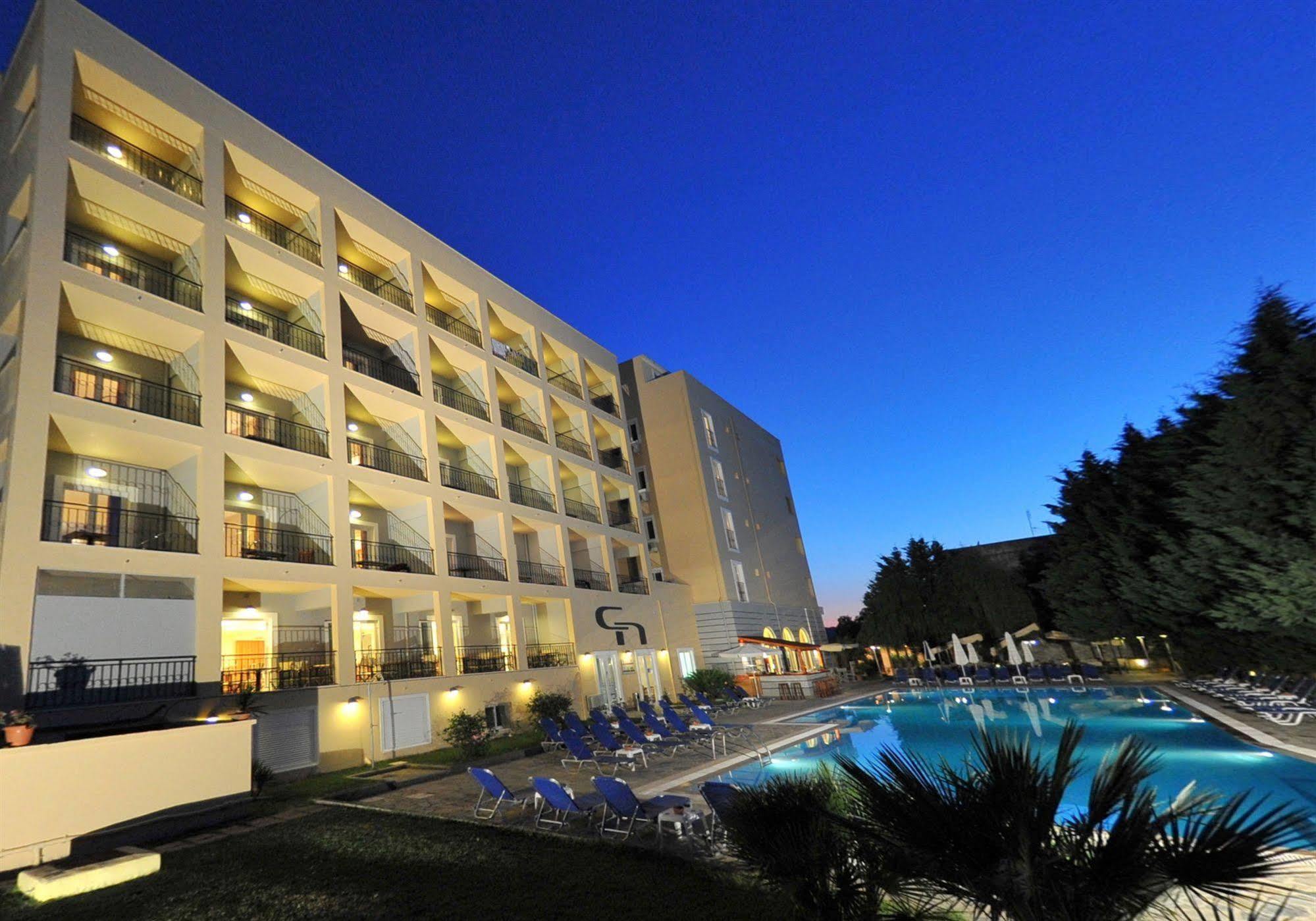 Corfu Hellinis Hotel Kanoni  Exterior foto